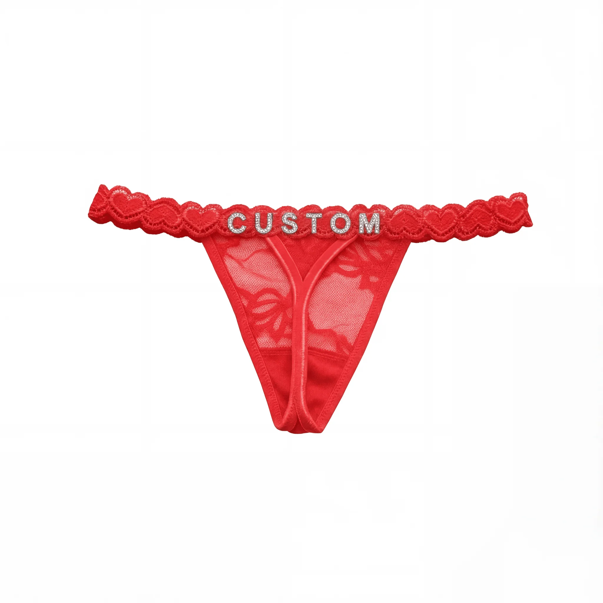 Personalised Thong With Name - Custom Lingerie - Image 2