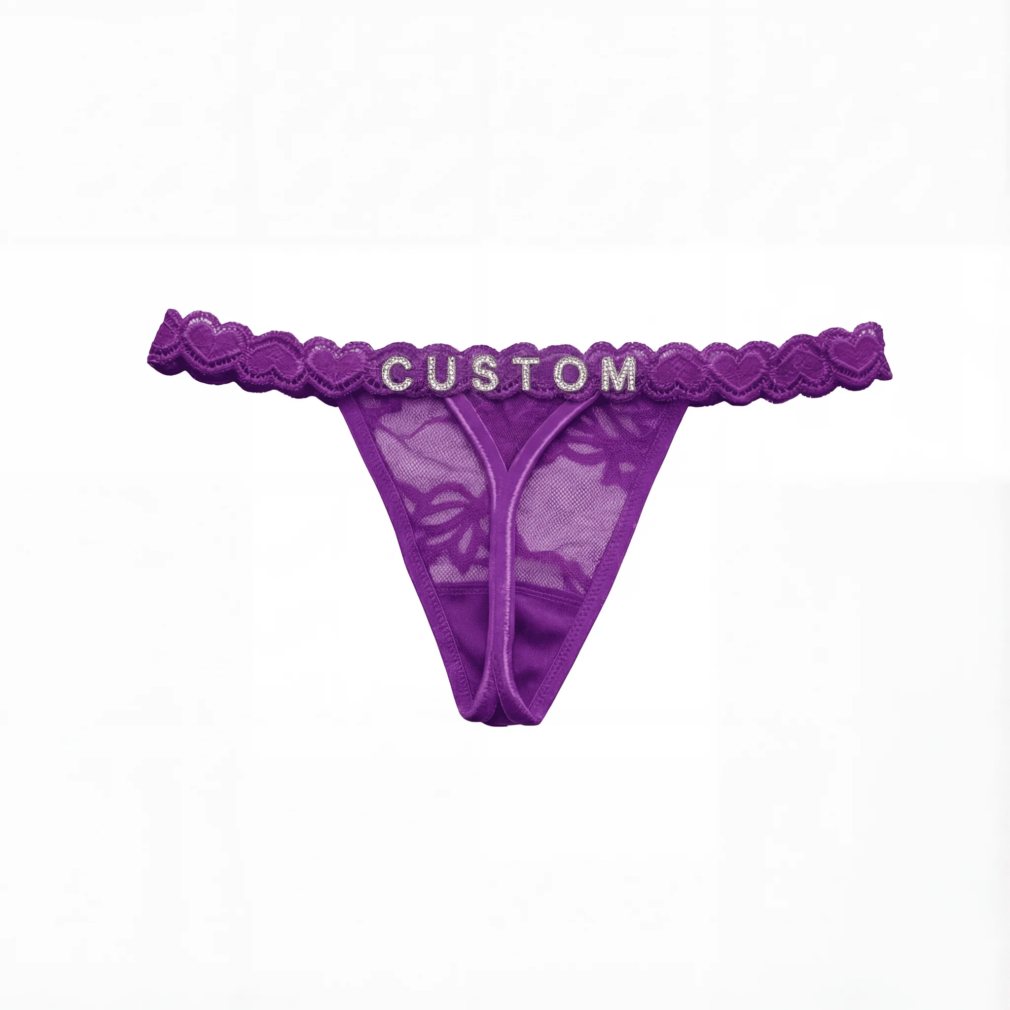 Personalised Thong With Name - Custom Lingerie - Image 4